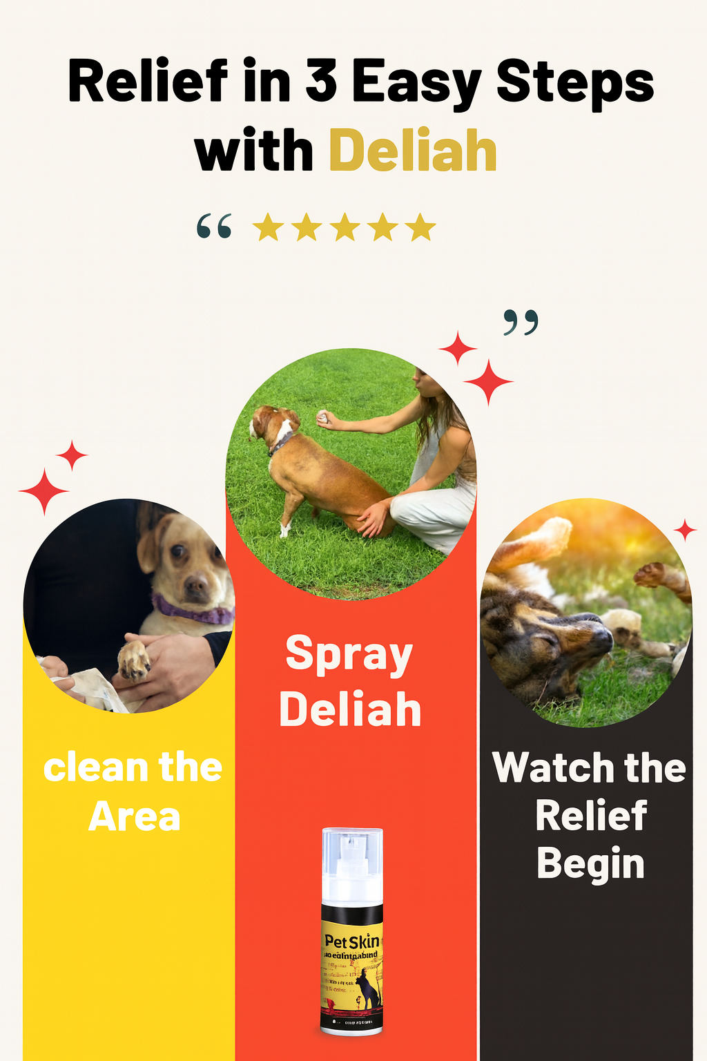 Deliah Dog Spray