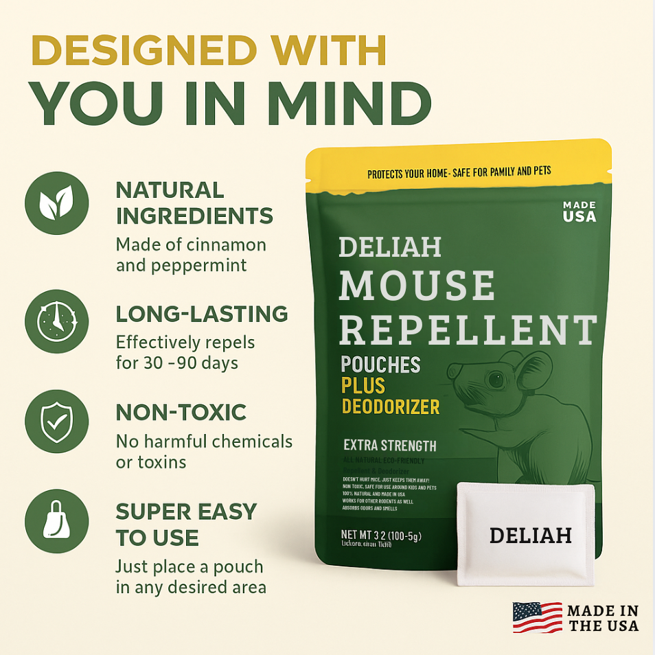 Mouse Repellent Pouches