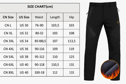 WINTER FLEEECE LINED PANTS