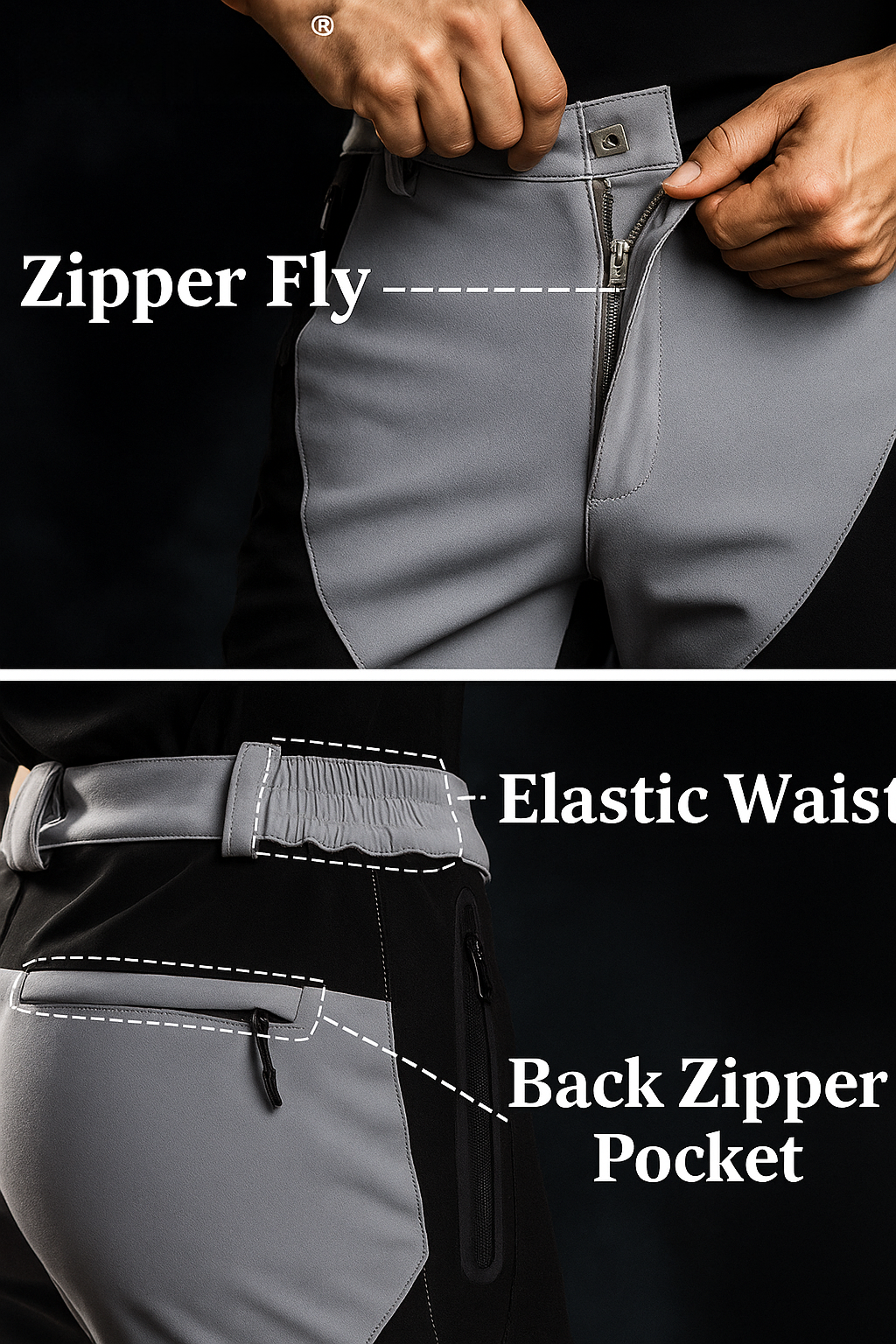 WINTER FLEEECE LINED PANTS