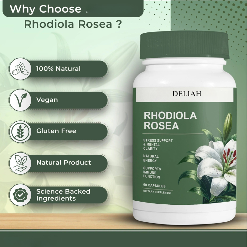 (Copy) Rhodiola Rosea Capsules