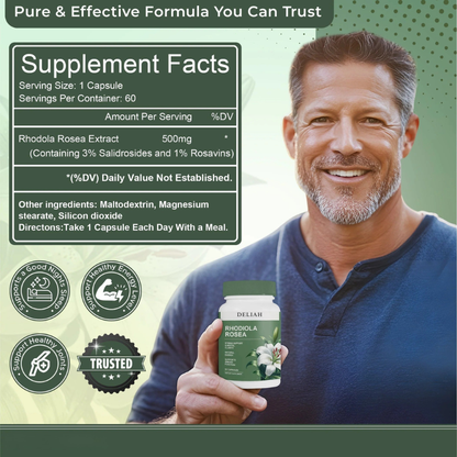 (Copy) Rhodiola Rosea Capsules