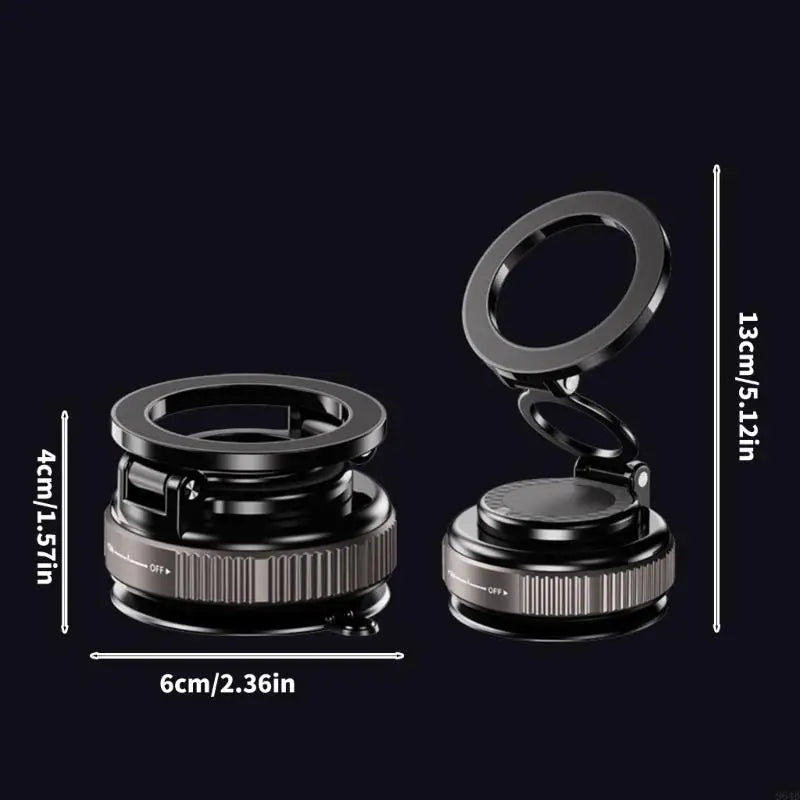 964B Secure Mount Bracket 360 Degree Rotation Vacuum Suction for Travel Use