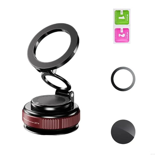 964B Secure Mount Bracket 360 Degree Rotation Vacuum Suction for Travel Use