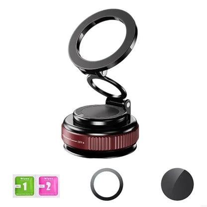 964B Secure Mount Bracket 360 Degree Rotation Vacuum Suction for Travel Use