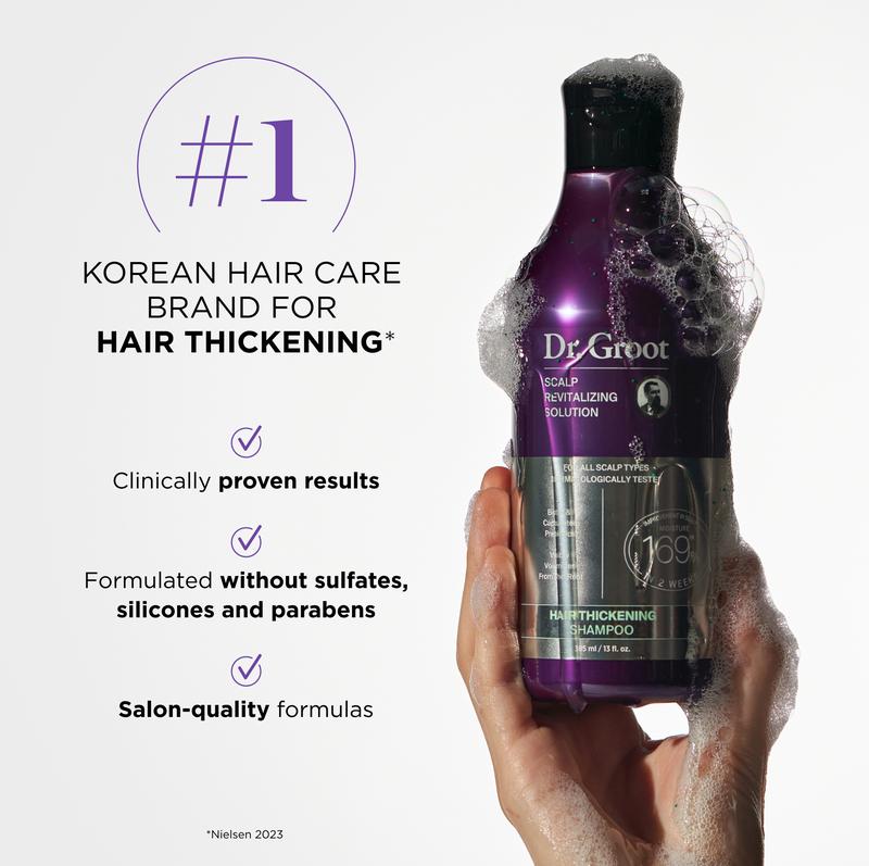 Dr. Groot: Scalp Revitalizing Solution Hair Thickening Shampoo