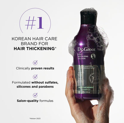 Dr. Groot: Scalp Revitalizing Solution Hair Thickening Shampoo